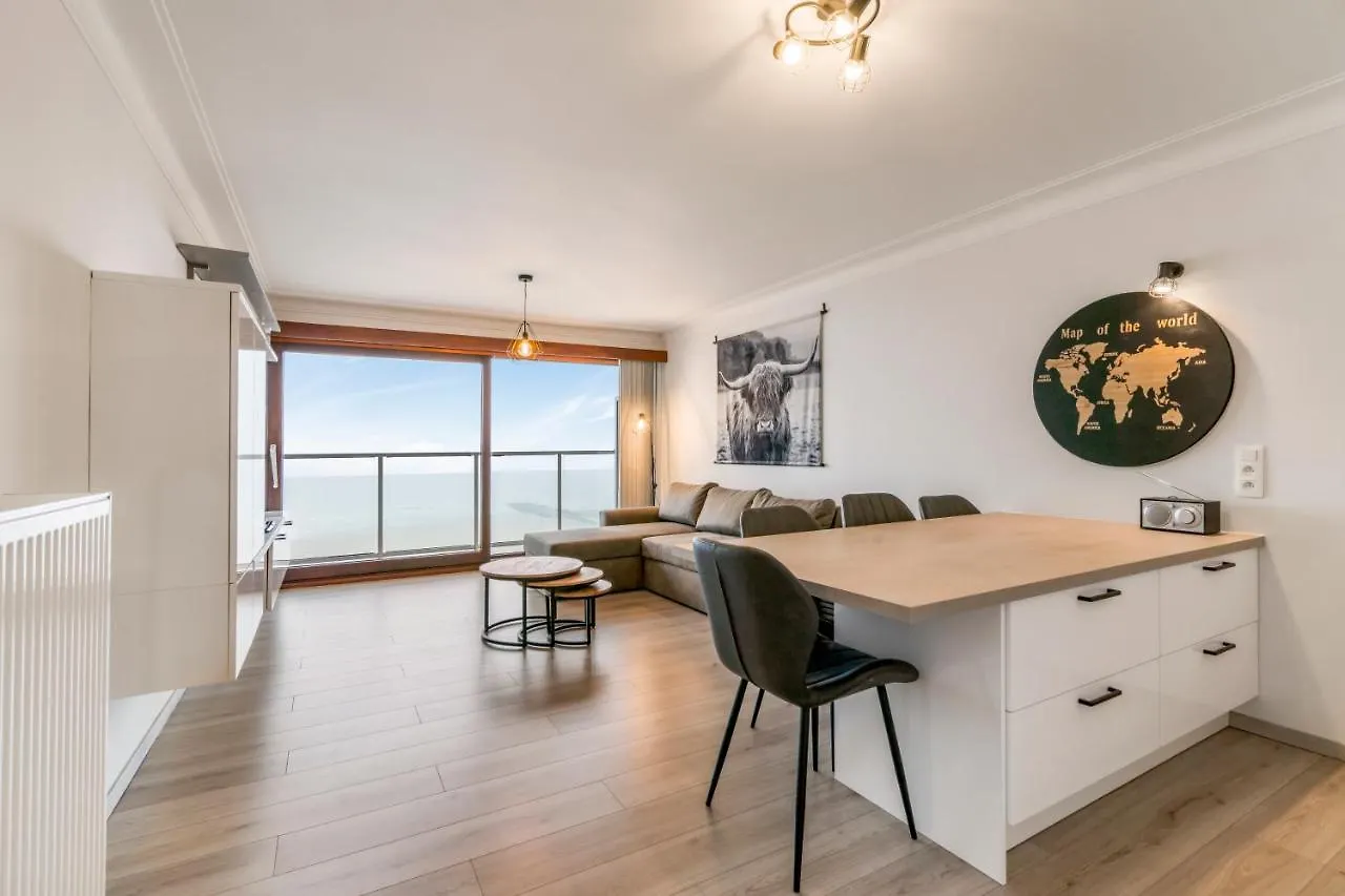Apartment Fully Sea-View Studio 4P At The Warande Dunes Middelkerke Belgien